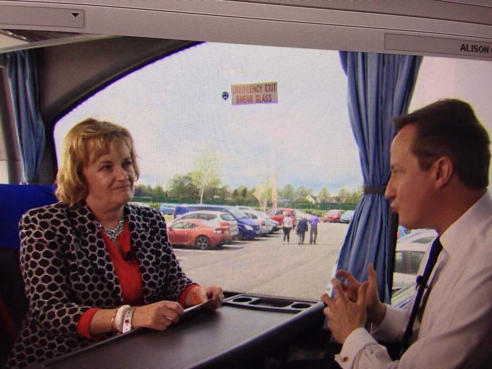 David Brown (@davidpaulbrown2) on Twitter photo <a href="/DavidPaulBrown2/">David Brown</a>: <a href="/David_Cameron/">David Cameron</a> blowing kisses to my cousin. Join the love train <a href="/Alison1mackITV/">Alison Mackenzie</a> #lovetrain #itv 😘 🚂 <a href="/DavidPaulBrown2/">David Brown</a>: <a href="/David_Cameron/">David Cameron</a> blowing kisses to my cousin. Join the love train <a href="/Alison1mackITV/">Alison Mackenzie</a> #lovetrain #itv 😘 🚂