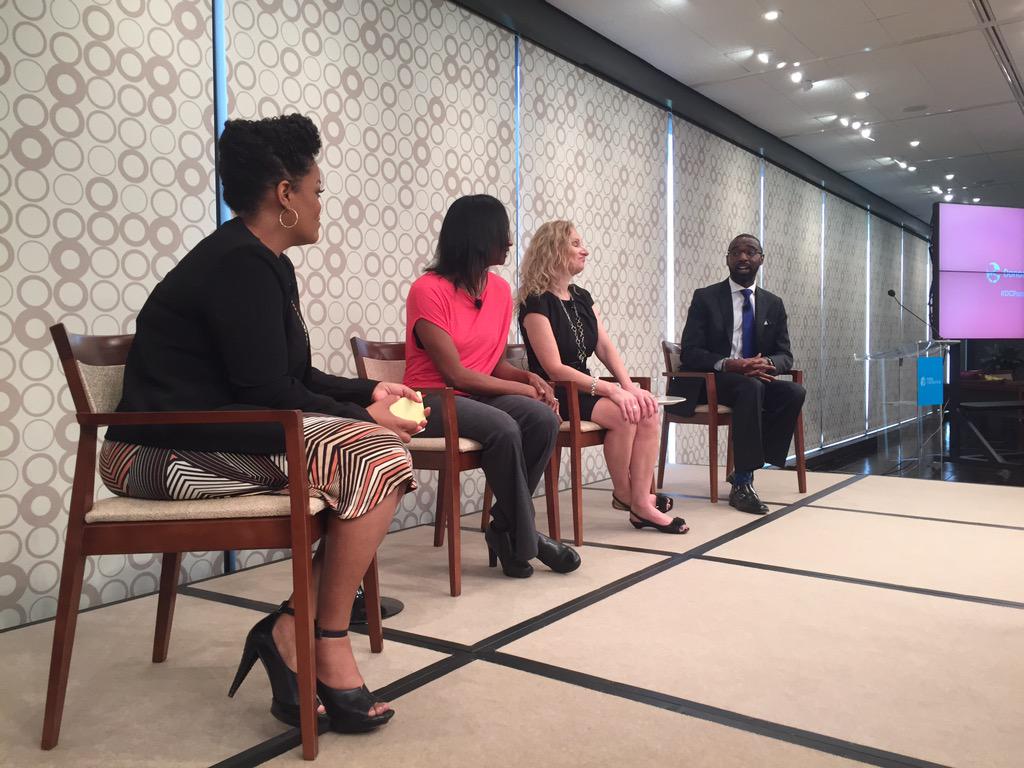carolcone's tweet photo. #DCPartnersSummit Amazing superstar teachers tell their stories  Moderated by Yvette Nicole Brown. http://t.co/vGgglth17S