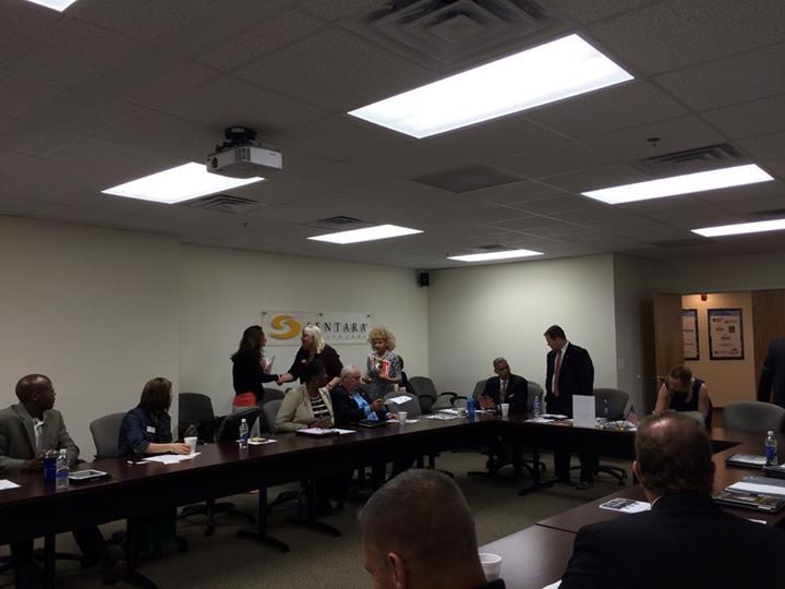 semperk9's tweet image. Packed house for the Veterans Council Meeting with Hiring our Heroes as speaker. #pwchamber #semperk9 #veteranshelp…