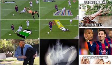 sport's tweet photo. Boateng quedó como el gran señalado del Barça-Bayern. ¿Has visto los memes que le han hecho? http://t.co/d5L8ej8TZY http://t.co/tkGUgqiGr9
