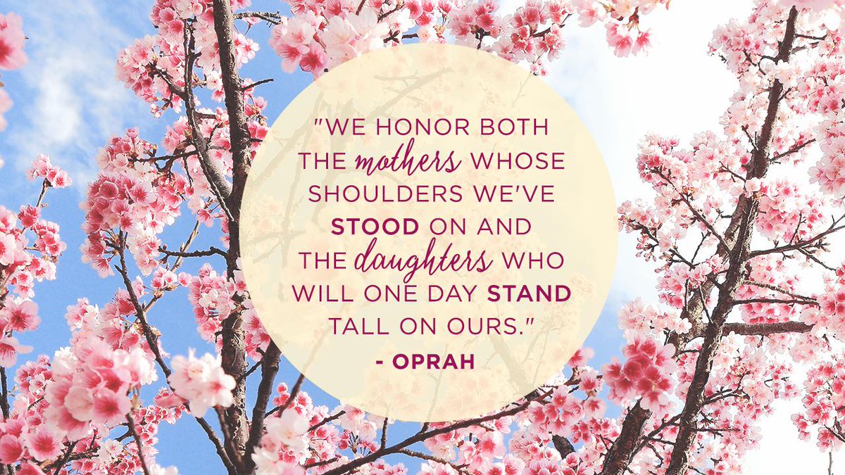 OWNTV's tweet photo. A very happy #MothersDay to every mother figure out there. You inspire us daily! http://t.co/kX8WevbOha