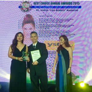 LoveVinaMorales's tweet photo. THANK YOU so much #BestChoiceAwards2015 for these awards ️We promise to continue to provide quality service #YSTILO http://t.co/KFVnaK7OS6