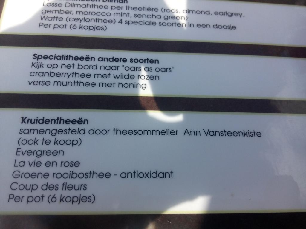 #theesommelier. Zo leer je weer eens wat! Groeten vanaf een Friese terp!