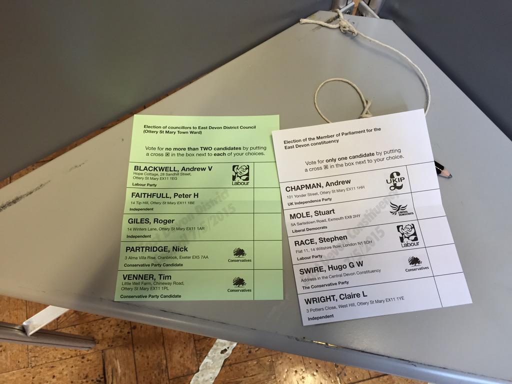 TimeTransfixed's tweet image. I voted for Helvetica. #GE2015