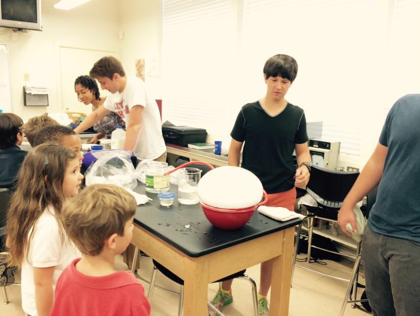 stmkindergarten's tweet photo. More from our morning in an Upper School Chemistry Class! @stmsaints http://t.co/6xseaRBeQ1