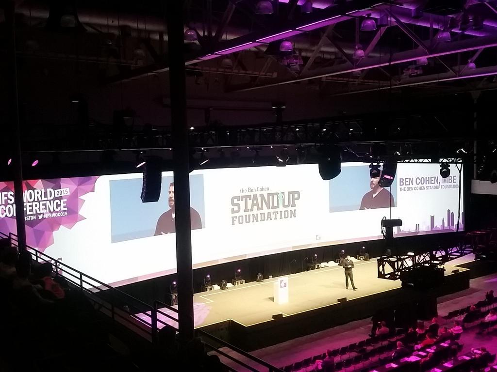 kristinaff's tweet photo. @RugbyBenCohen #inspires #ifswoco15 with his amazing personal story... when the shit hits the fan go back to basics! http://t.co/EIkhU8Rspb
