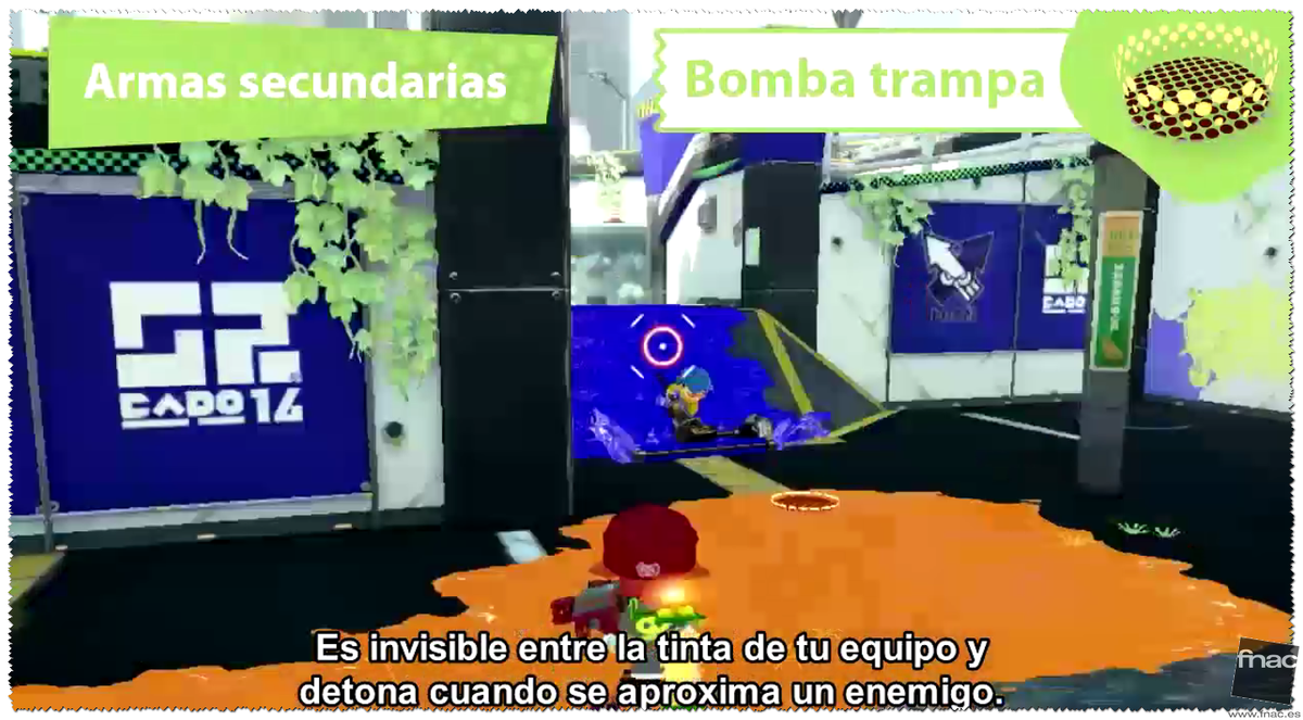 Fnac_Gamers's tweet image. Qué sería de Splatoon como shooter si no nos diera la opción de armas secundarias ;) #SplatoonDirect