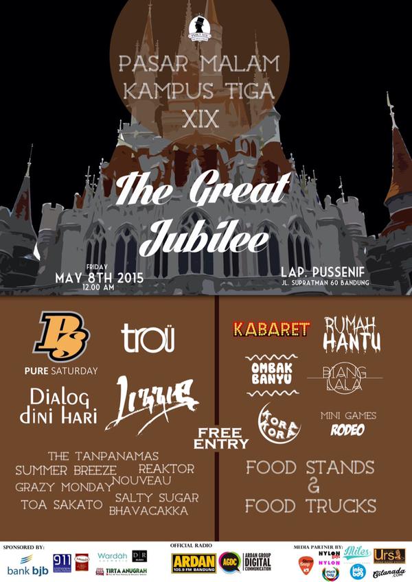 gilanada_'s tweet photo. The Most Awaited Event @PMKTXIX : THE GREAT JUBILEE "An Exquisite, Exceptional, And Remarkable Affair". FREE ENTRY! http://t.co/YV5GCtxdWp