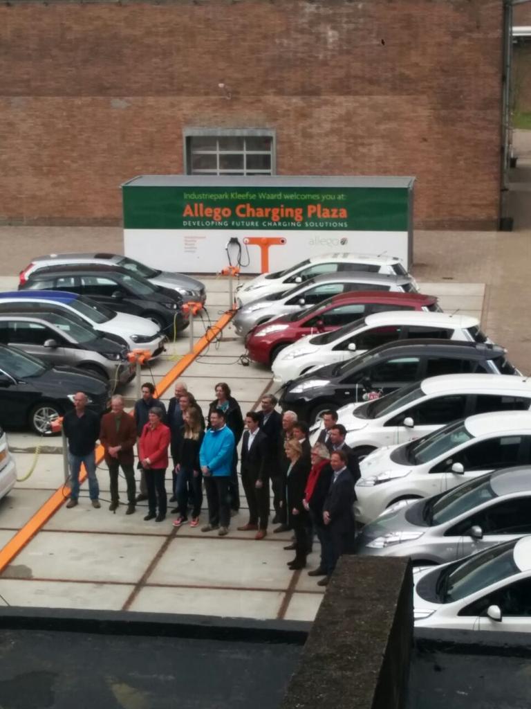 Koen_Schroder's tweet photo. Busy day at the Allego Charging Plaza http://t.co/CW2tehB6GE