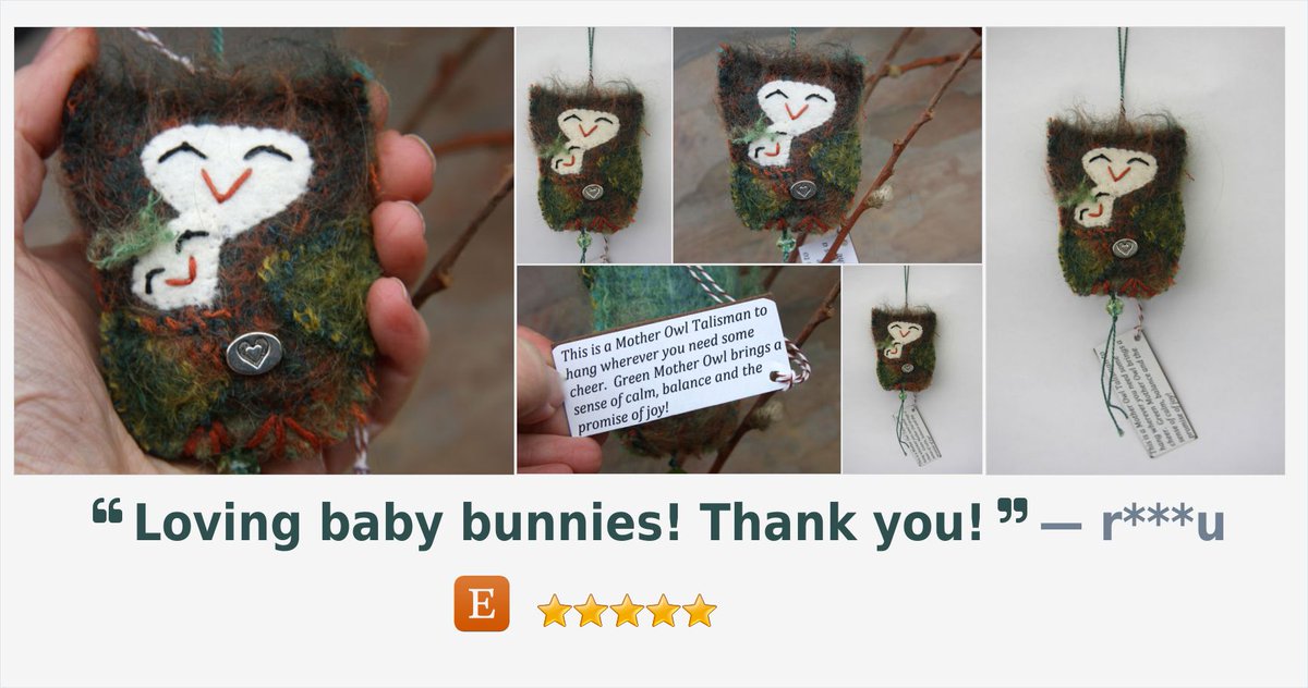 PromotePics's tweet photo. @woolcrazy Mother Owl Talisman ...Mothers Love eco friendly wool https://t.co/WtHFLXLhiz http://t.co/Oufcphmr2M http://t.co/6LslYFMOck