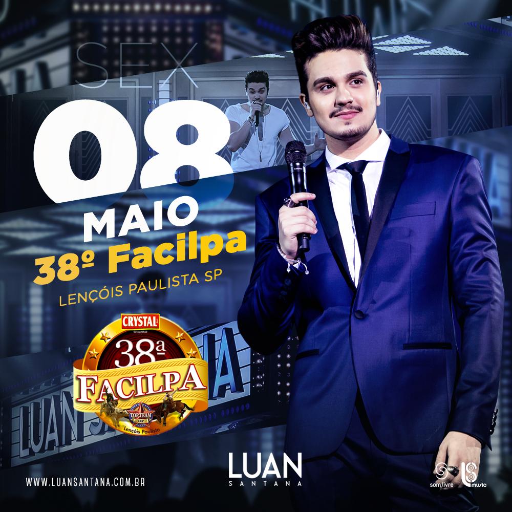 Amanhã tem Facilpa, em Lençois Paulista SP! Ingressos: totalacesso.com/Event/Detail/7… #LuanSantana #Facilpa - Equipe LS