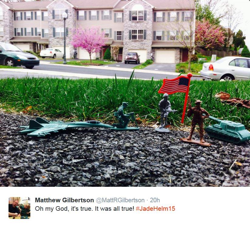 gotdem's tweet photo. Still the Week's Best Tweet #JadeHelm15 http://t.co/7jt0PMQ91b