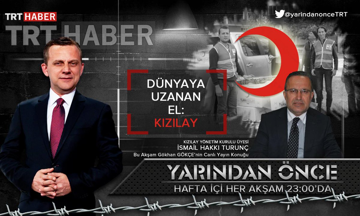 DÜNYAYA UZANAN EL:KIZILAY -23:00'da <a href="/TurkKizilayi/">Kızılay</a> Yön. Kurulu Üyesi <a href="/HakkiTuruncTK/">İsmailHakkıTurunç</a>, <a href="/trthaber/">TRT HABER</a>'de... <a href="/gokhangokce68/">gökhan gökçe</a>