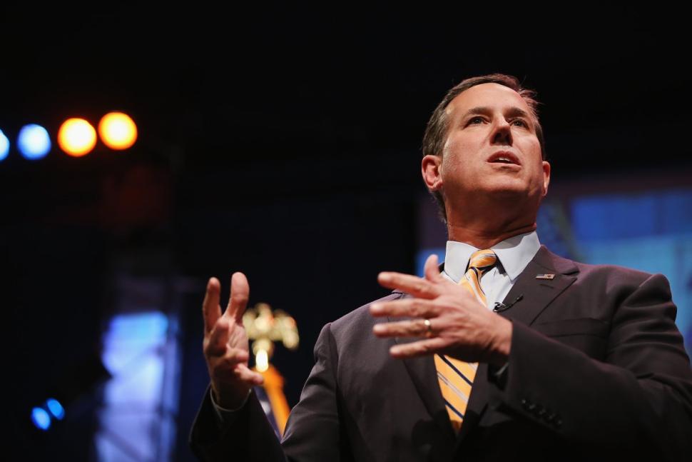 Happy birthday, \Rick Santorum to make 2016 announcement May 27.\"  