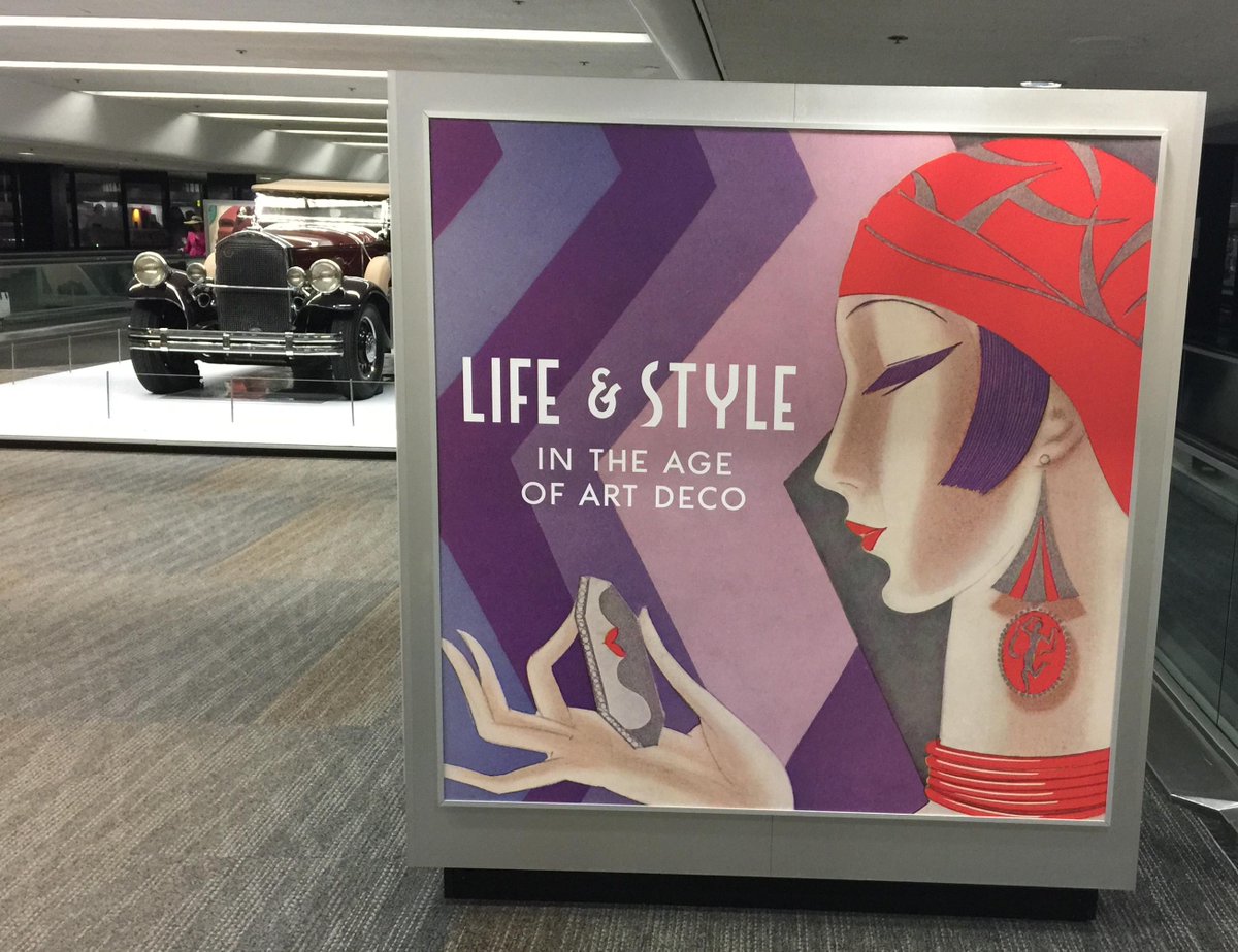 ChiefTrunk's tweet photo. Vintage Chief suitcases at SFO in the "Art Deco" exhibition. Terminal 3 Departures, Level 2, Post-Security! http://t.co/cEziqceokI