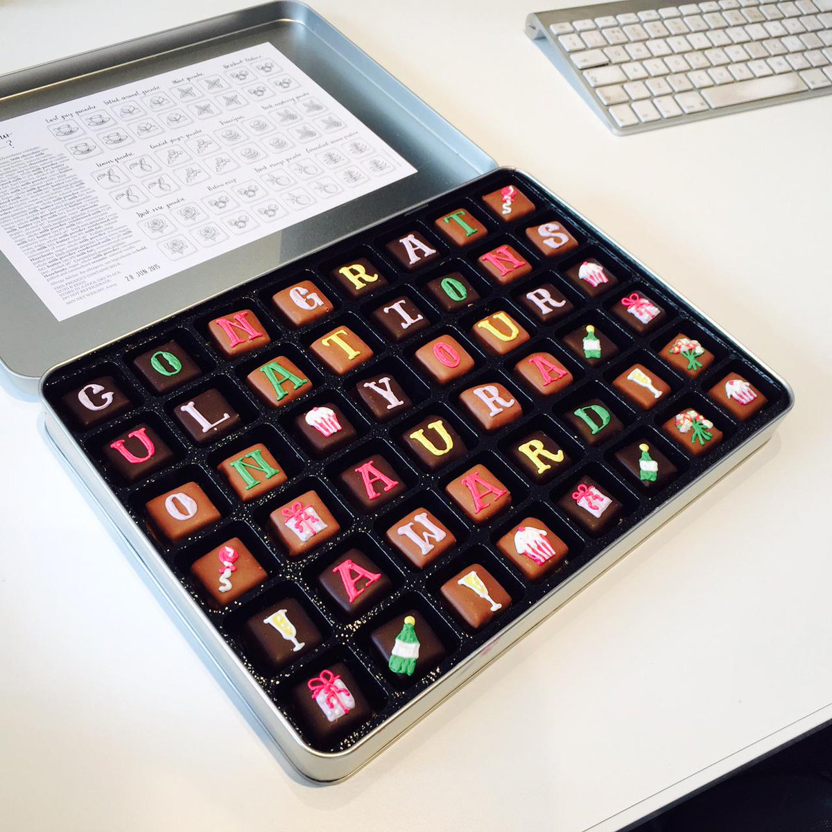 basis_insight's tweet photo. We're absolutely delighted to have received these from our lovely clients at Camelot for our @AURA_Insight award. http://t.co/atX6kVNFwZ