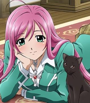 アニメ【画像】 『#ロザリオとバンパイア』 今日は赤夜萌香の誕生日だ
