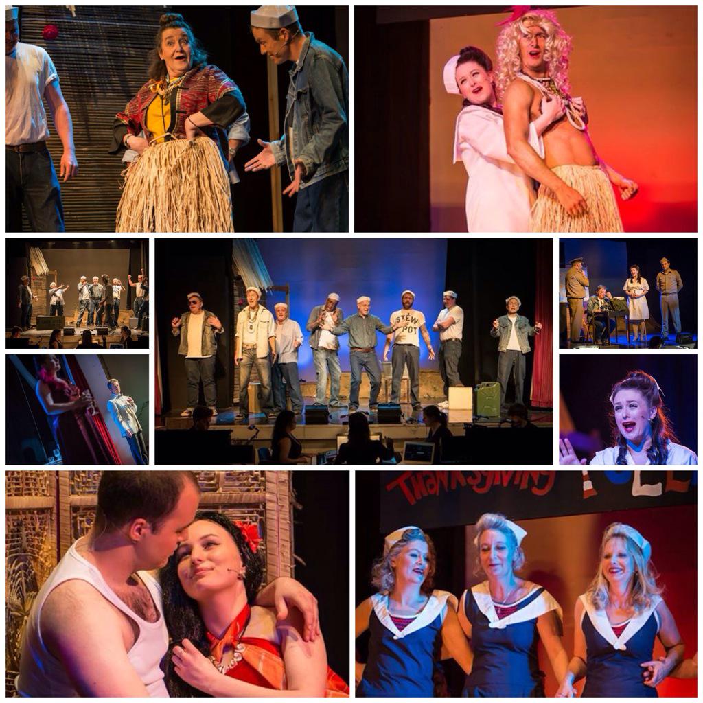 BLOGlightopera's tweet photo. #BreakALeg #Southpacific Opening night http://t.co/jeQjMyjmd8