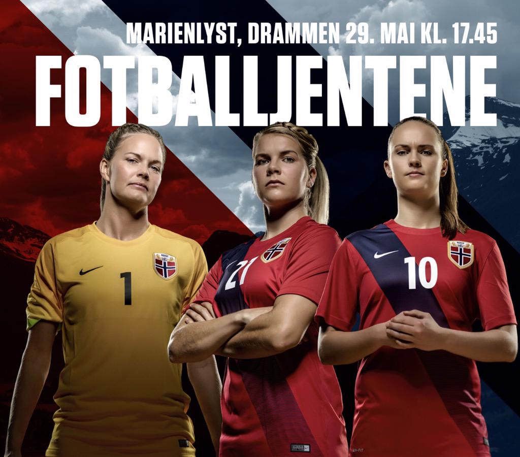 janovenystuen's tweet photo. Siste landskamp før VM Canada i Drammen 29 mai #fotballjentene #samhold #stolthet #råskap #veientilcanada http://t.co/yBHtEnfWEg