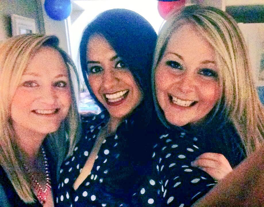 NikkiJhutti's tweet photo. Happy Bday to my work partner in crime @Journo_Morganne Listening to #waybackplaybacks in your honour today! πππππ»π» http://t.co/DMsIBGJx1V