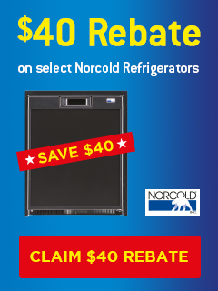 NorcoldInc's tweet photo. $40 Rebate on select #Norcold refrigerators from Thetford Marine! Click here for details. http://t.co/9He7gub3Xn http://t.co/SaEnrlac9I