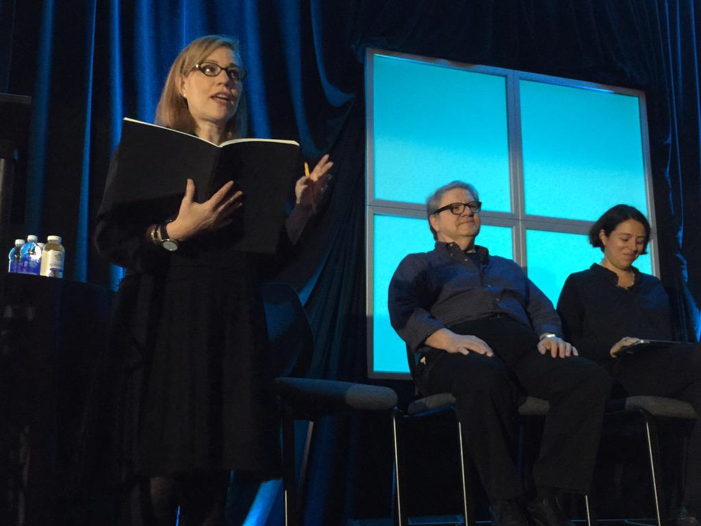 TheDieline's tweet photo. The incomparable @debbiemillman opening the first @TheDieline + @HOWbrand panel discussion at #HOWLive #DPforDL http://t.co/5V0xg299OP