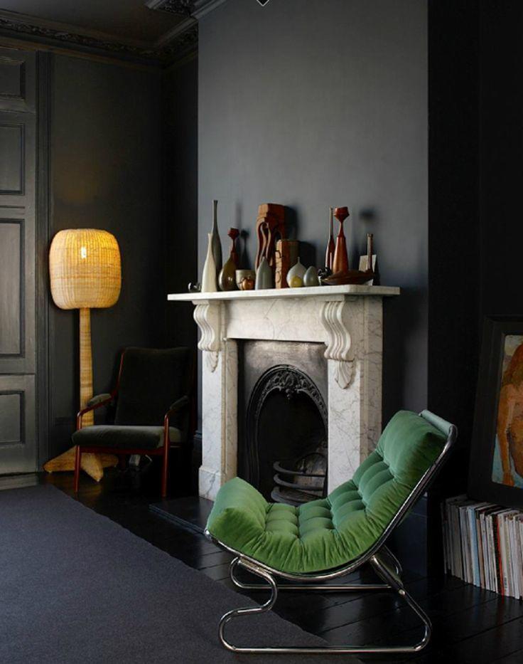 Déjate envolver por el #gris y el #verde una mezcla muy #NewEngland te atreves? #deco #decoración <a href="/pantone/">PANTONE</a>