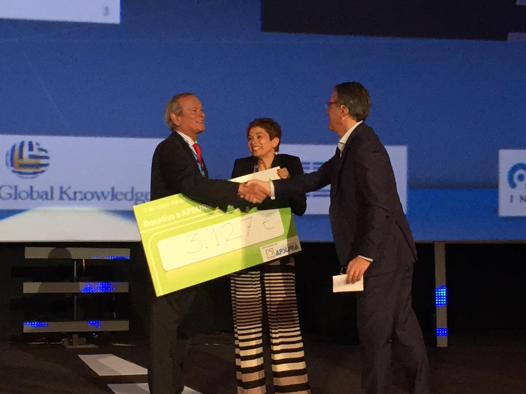 CarlaLucadeTena's tweet image. Gracias @DimensionDataES por vuestro apoyo durante #CiscoConnectEs para @apsuriafunda