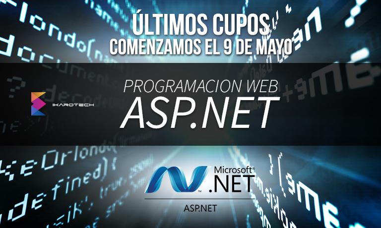 IkaroTech's tweet photo. Asp .Net Básico comenzamos Sábado 9 de Mayo. Info http://t.co/e7d766EZRm #aspnet #Cursos #WebApp http://t.co/pwLK4funJu