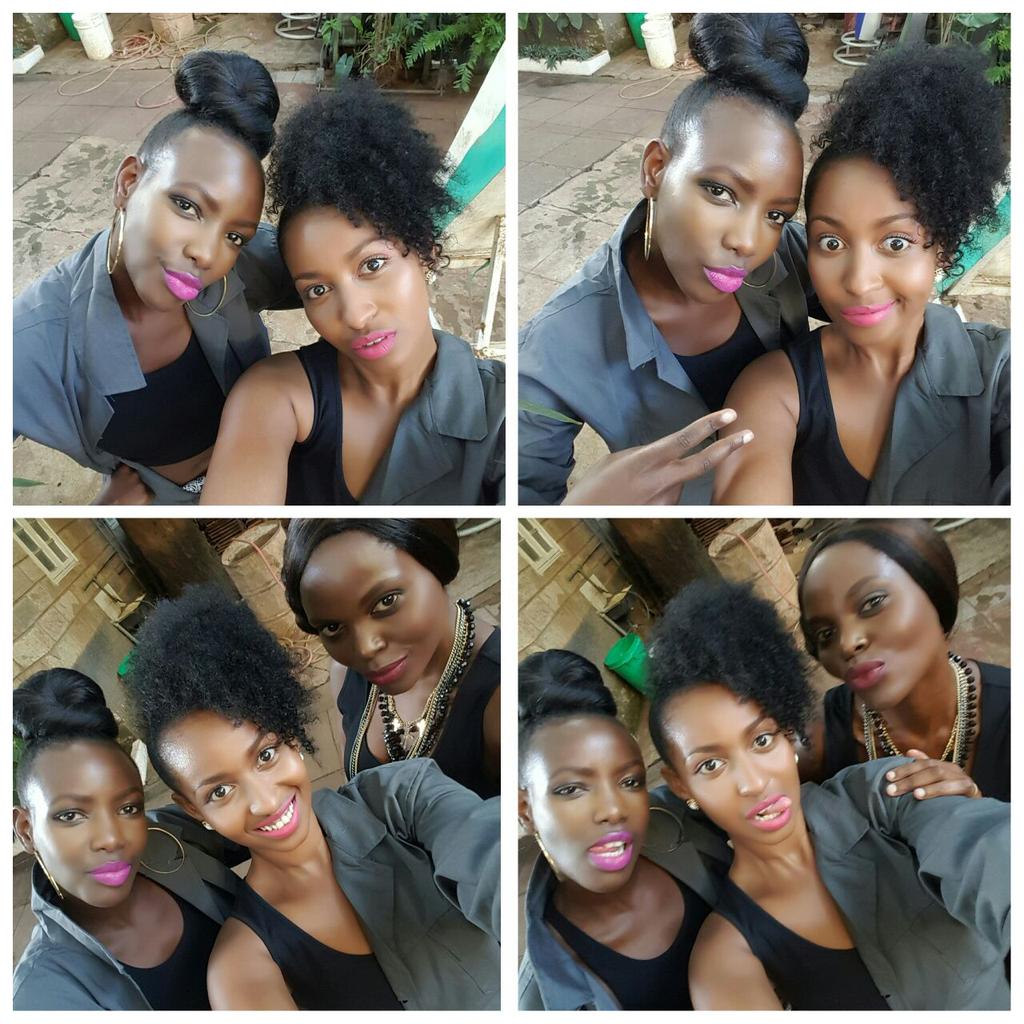 SN_Hassan's tweet photo. Yersterday afternoon's situation #htfa  #yeswearewearingoveralls make sure you catch @howtofindahusband @MaishaMagic http://t.co/HVpFCo04cX