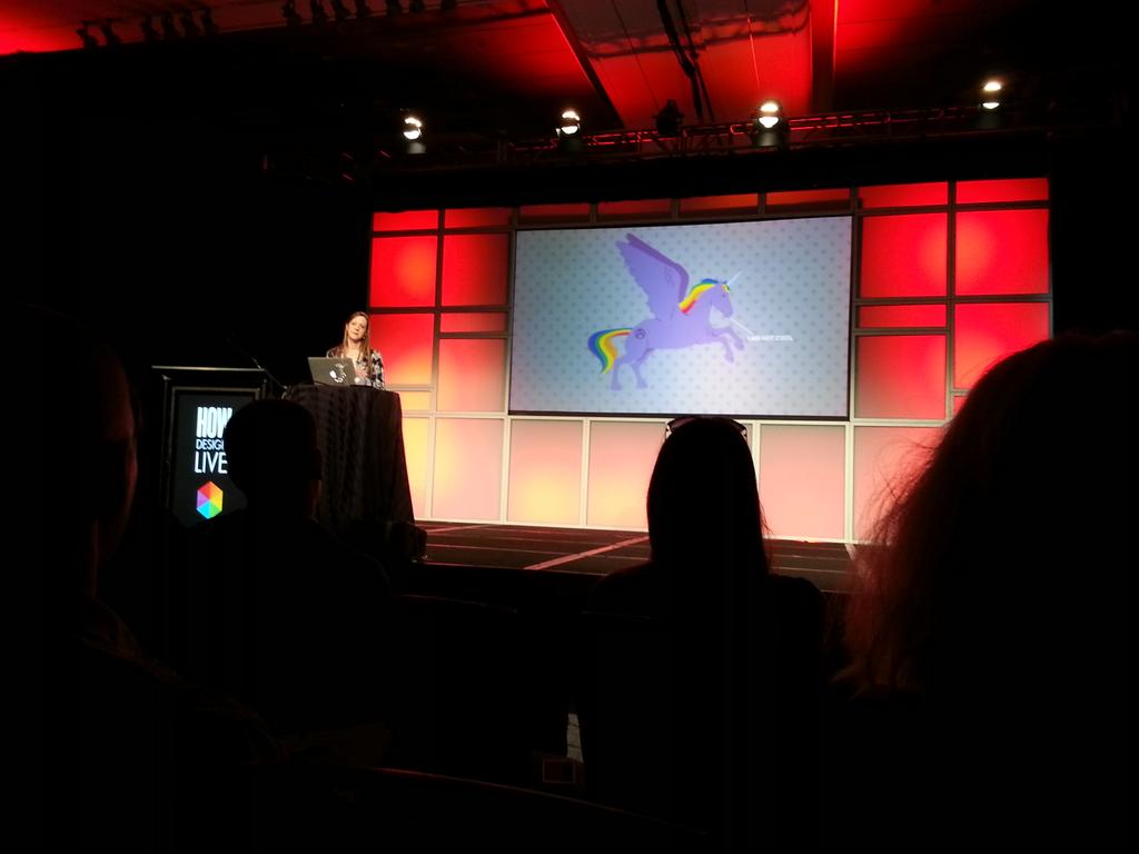 MsSarahBe's tweet image. There is always an excellent reason to use a flying unicorn. #creativeanarchy @DeniseBosler #HOWLive