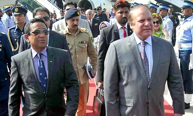 R_BNews's tweet photo. Maldives President arrive Pakistan for two days visit http://t.co/1aVoFjwRAu

#maldives #pakistan #pakistanvisit http://t.co/EMalMyGk7E