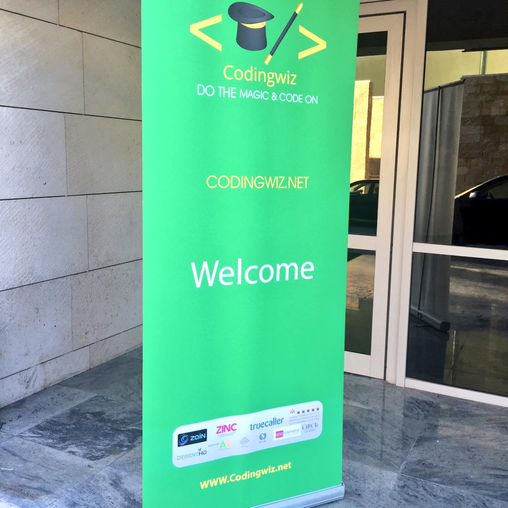 ZINCJordan's tweet photo. Are you ready for the competition , we are kicking off #codingwiz at #ZINCJO stay tuned people #Coding #Amman #Jordan http://t.co/SCYpwElQwP