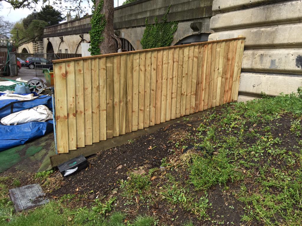 IPCFencing's tweet image. Just another small 20 metre fence done by the @IPCFencing .. all work completed for @bathcricket !!