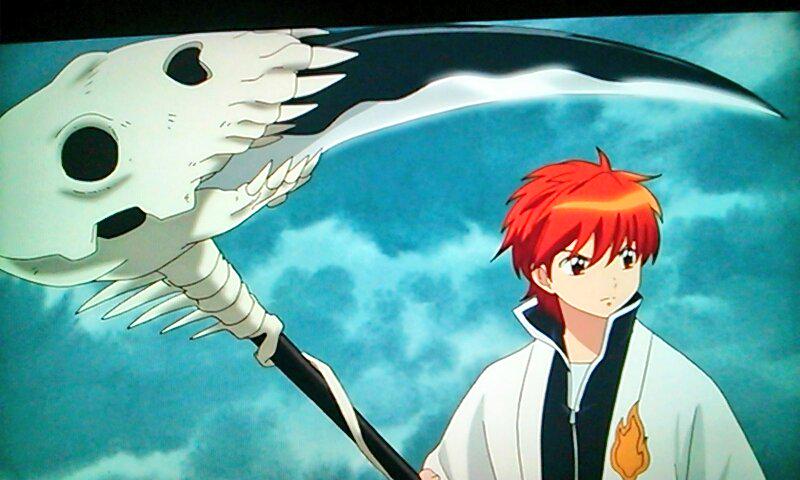 ぺーたろ 境界のrinne第5話の再放送 りんねくんの死神のカマと十文字くんの聖書 バイブル コーナークラッシュが見れてよかった 境界のrinne 第５話 総合テレビ Http T Co 5saehdhaqv