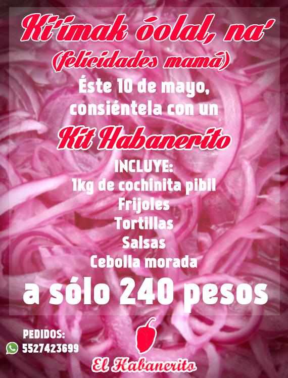 ElHabanerito's tweet photo. El día de las ma'res, te toca apapachar a mamá con una rica cochinita. http://t.co/cBGZtx0E49