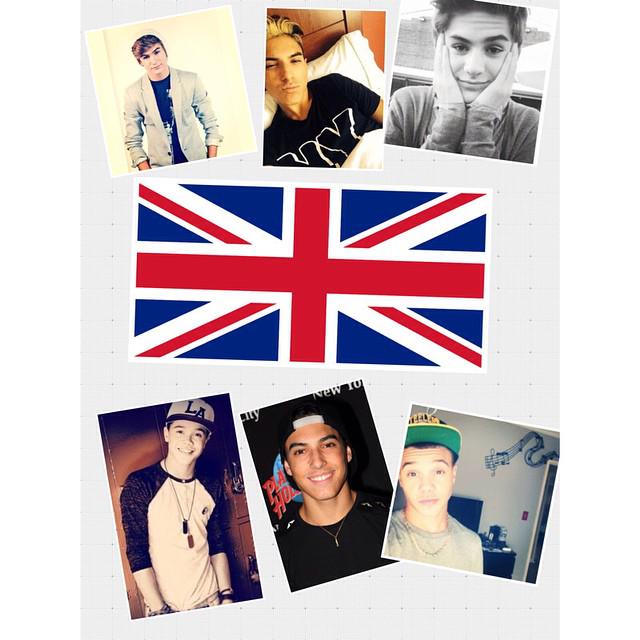 IM5band's tweet photo. Where are our UK #5ers at?! #IM5totheUK http://t.co/y1RjDYyUeb