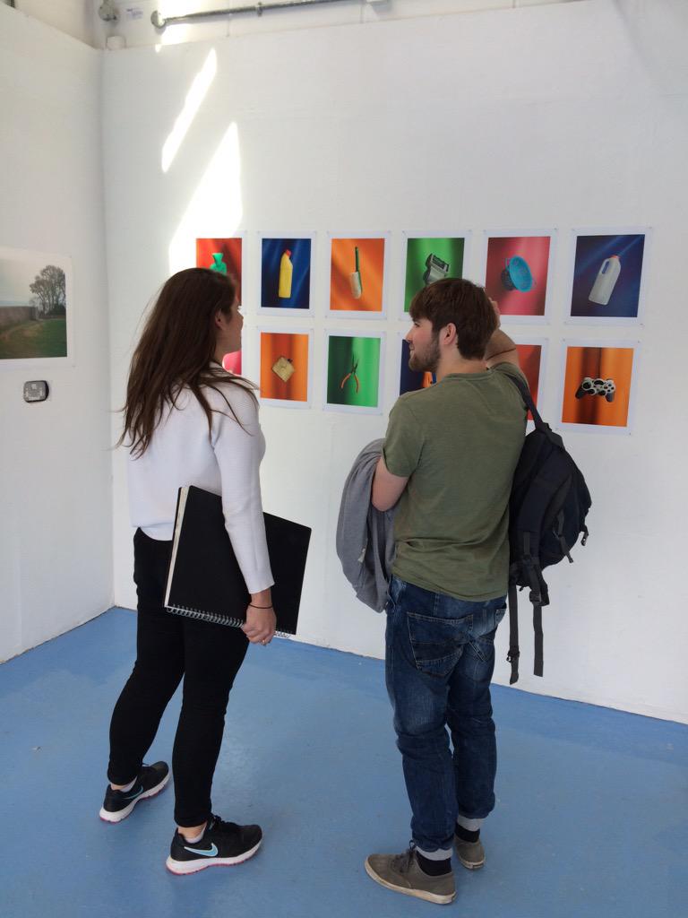 BrookerAmy's tweet photo. Super fun day of events at @winchesterart #wsaeventsweek ☝🏼️ http://t.co/yyCykOXapR