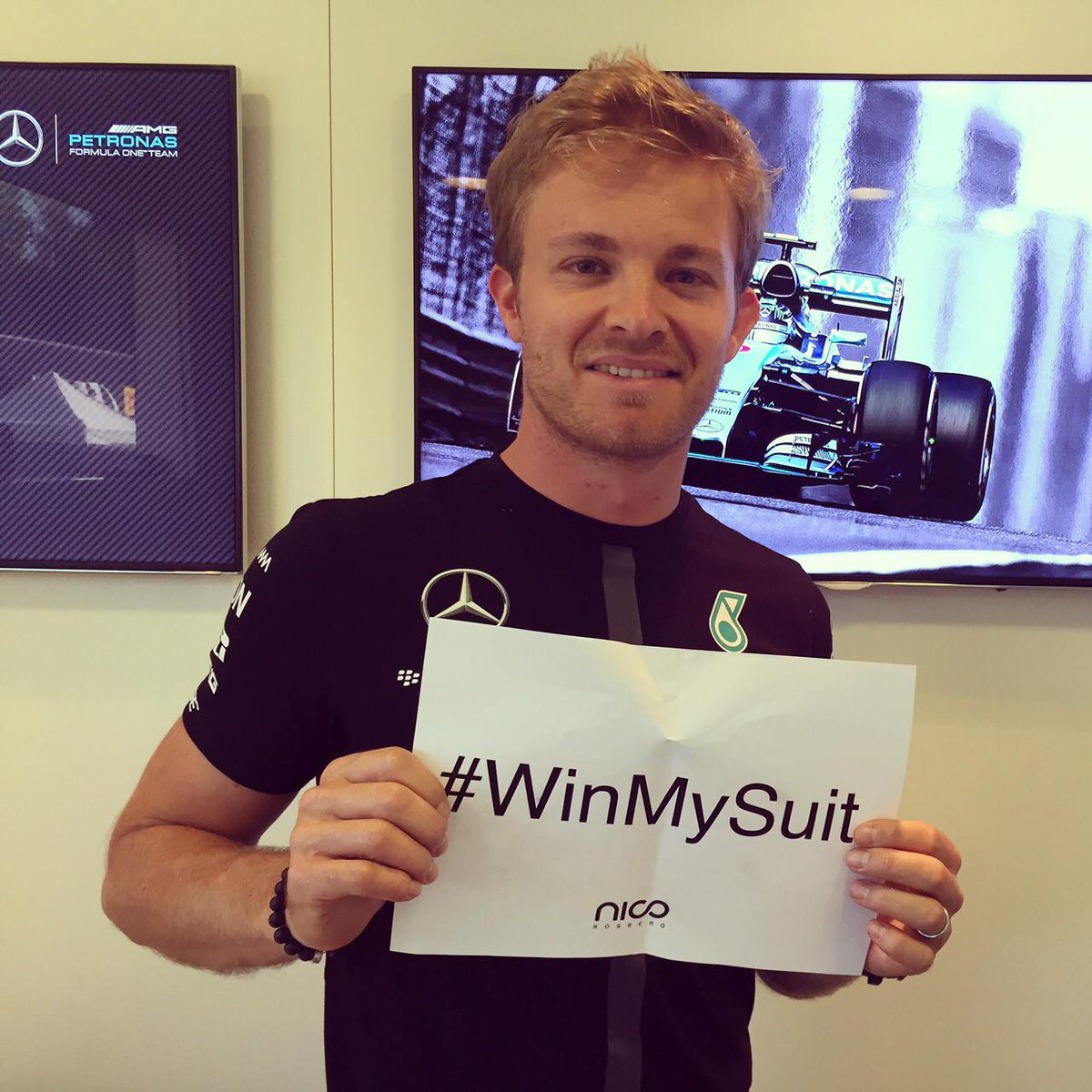 To kick off the european season i have a gift for you. You can win one of my 2014 racesuits! RT to enter #WinMySuit
