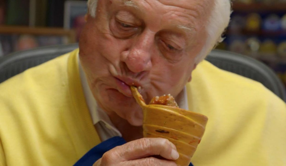 Busted Coverage on X: I can't stop watching Tommy Lasorda eat a