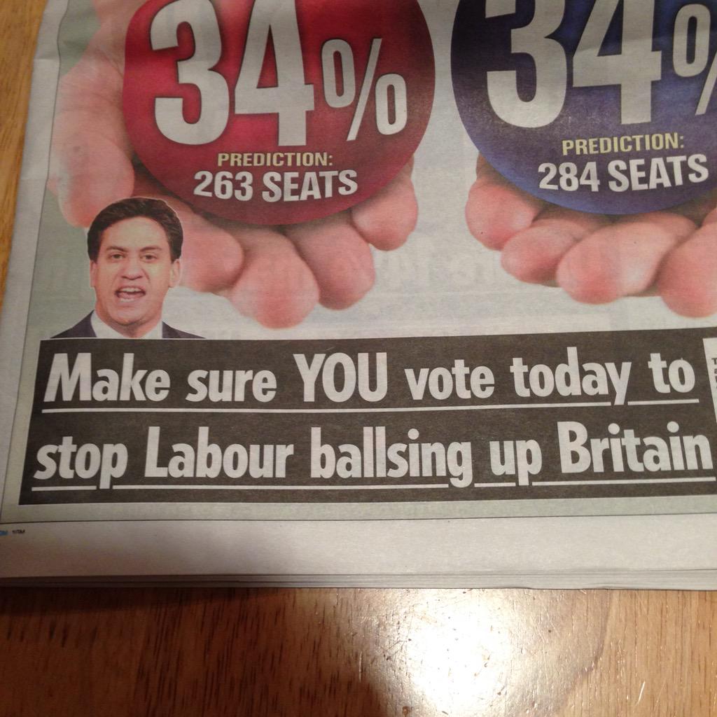 JoeBren96's tweet photo. #WillSayWhatWeThink #ThugLife #Conservative #LabourAreShit http://t.co/3VEyT6Zxo9
