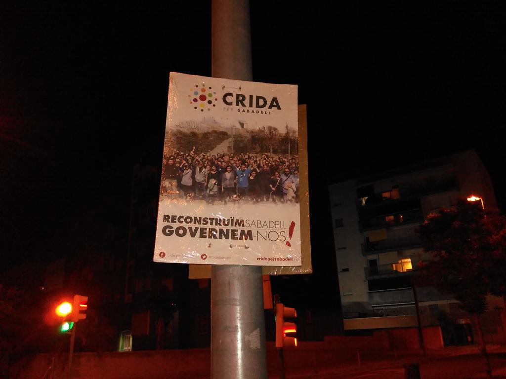 albertcb's tweet photo. @CridaSabadell a cada racó. De Torreromeu als Merinals i de Can Deu a Campoamor. #Reconstruim TOT #Sabadell http://t.co/lMwly7sYUu