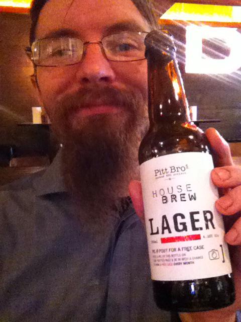 Tech_Beard's tweet photo. Had a great beer and epic BBQ today @PittBrosBBQ (the mammy loved it too) http://t.co/4tQ1q68jYY