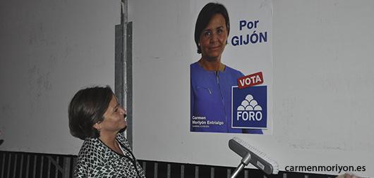 CarmenMoriyon's tweet photo. Comenzamos la campaña electoral con mucha ilusión y ganas de seguir trabajando #PorGijon http://t.co/9p2iOxK4if