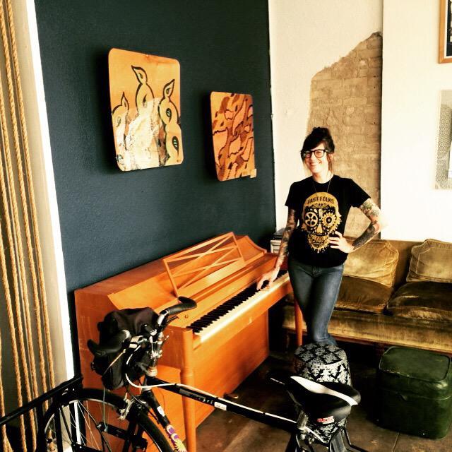 HellaIvory's tweet photo. Thanks to Natalie @fastfolks for being the first HI location. Drop in, jam out &amp; tip! Proceeds to @bkindtocyclists http://t.co/KunGo0YhOI