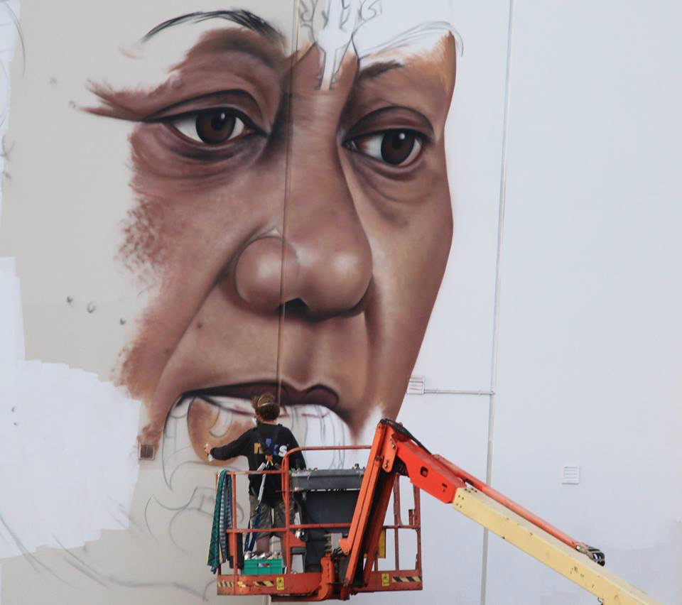 esteban180's tweet photo. One of my favourite #streetart Artists #OD. This piece is sublime. ! :O #maoridesign #Auckland #NewZealand #Art http://t.co/1BRcC8Dw1h