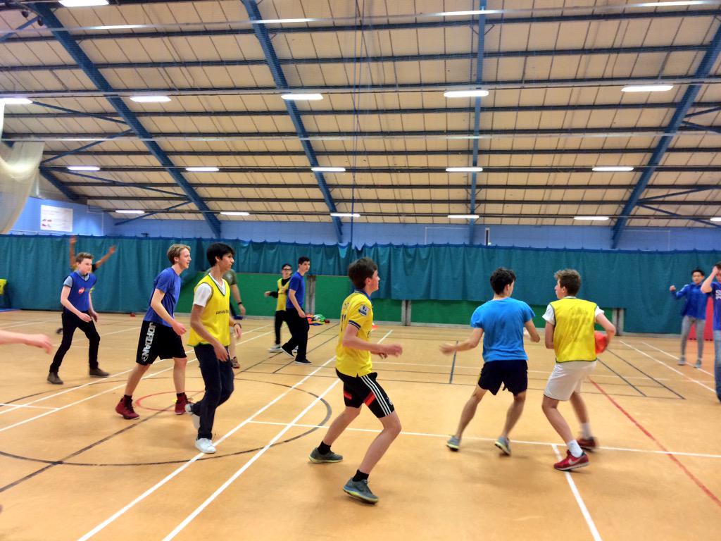 ThomasonHouse's tweet photo. Action Shots from the Team Bucket Ball final this evening-well done Team Blue for winning #innight http://t.co/BGoiTA7JpE