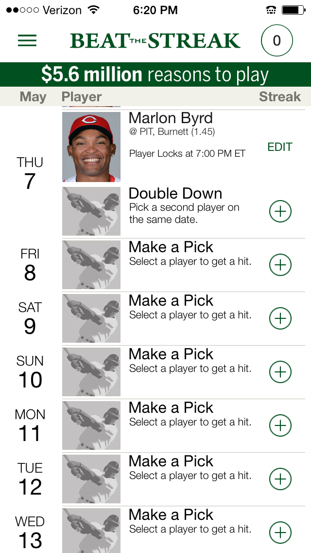 Jamieblog's tweet photo. Yo @lisabraun, who you got tonight? #RedToRock #BeatTheStreak. Here’s my pick ... http://t.co/mUvVvC9ZDy