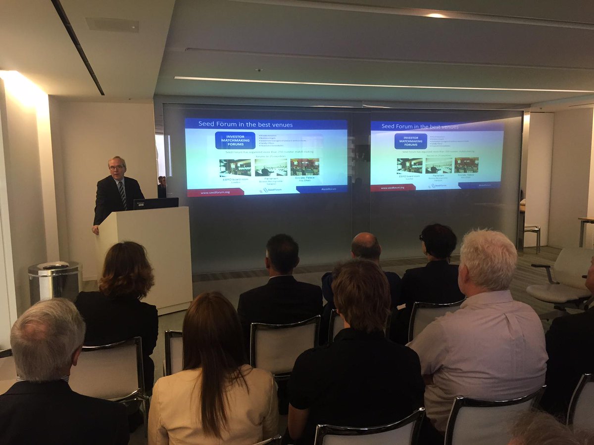 A very successful Seed Forum in San Francisco hosted by K&amp;L Gates.