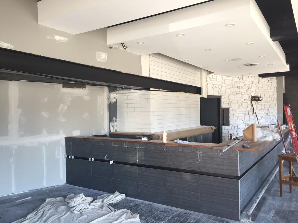 Renos are well under way.  Follow us @LOT102YYC for more updates! <a href="/kensingtonYYC/">Kensington Village</a> #burgerlove #beer